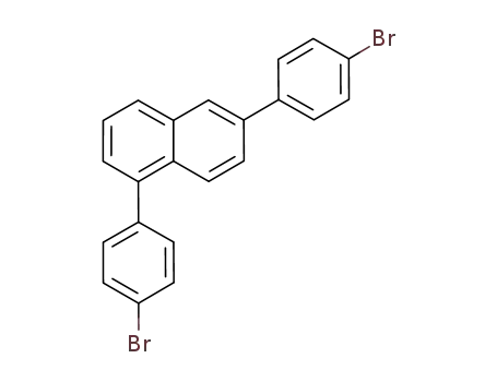 C<sub>22</sub>H<sub>14</sub>Br<sub>2</sub>
