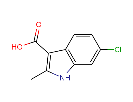 6-Chloro-2-methylindole-3-carboxylic acid