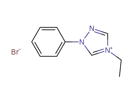 4-ethyl-1-phenyl-1H-1,2,4-triazol-4-ium bromide