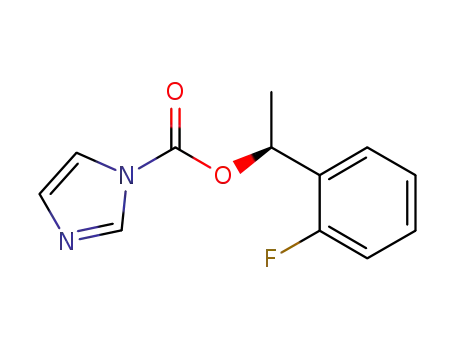 imidazole-1-carboxylic acid (S)-1-(2-fluorophenyl)ethyl ester