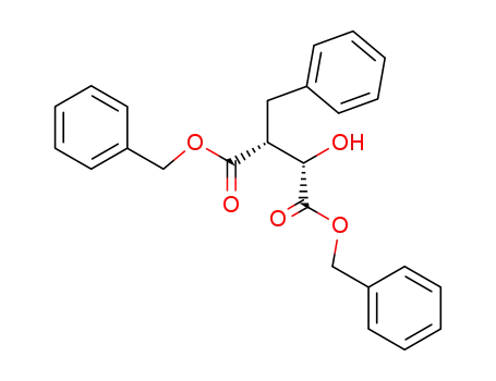 dibenzyl (2S,3R)-2-benzyl-3-hydroxybutanedioate