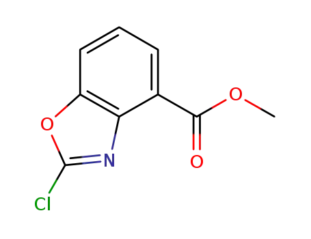 4-BENZOXAZOLECARBOXYLIC ACID, 2-클로로, 메틸 에스테르