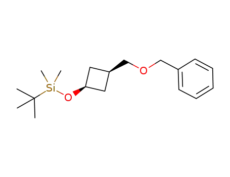 (cis-3-(benzyloxymethyl)cyclobutoxy)(tert-butyl)dimethylsilane