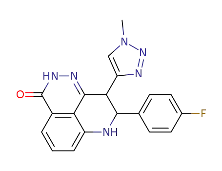 8-(4-fluorophenyl)-9-(1-methyl-1H-1,2,3-triazol-4-yl)-8,9-dihydro-2H-pyrido[4,3,2-de]phthalazin-3(7H)-one
