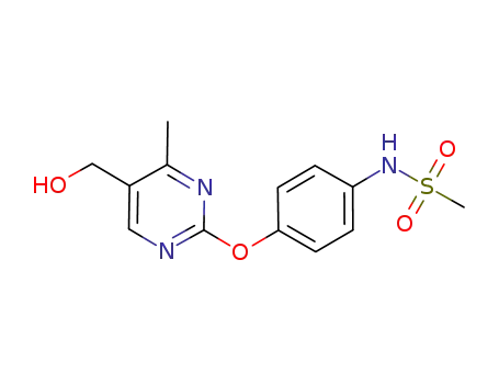 N-(4-{[5-(hydroxymethyl)-4-methyl-2-pyrimidinyl]oxy}phenyl)methanesulfonamide