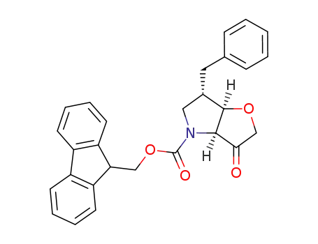 (3aS,6S,6aR)-(9H-fluoren-9-yl)methyl 6-benzyl-3-oxotetrahydro-2H-furo[3.2-b]pyrrole-4(5H)-carboxylate