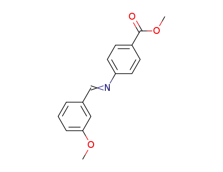 4-[(3-methoxy-benzylidene) amino]-benzoic acid methyl ester