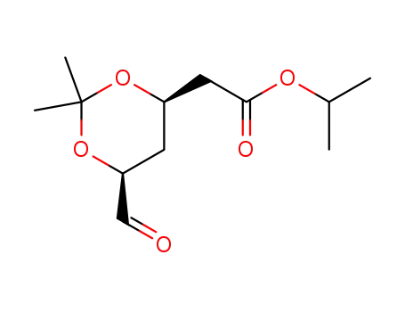 isopropyl 2-[(4R,6S)-6-formyl-2,2-dimethyl-1,3-dioxan-4-yl]acetate