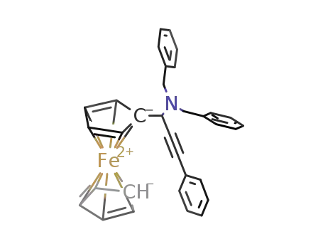 [α-(N,N-dibenzylamino)-γ-phenylpropynyl]ferrocene