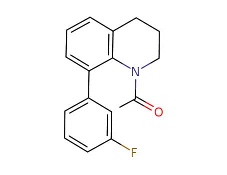 1-(8-(3-fluorophenyl)-3,4-dihydroquinolin-1(2H)-yl)ethanone