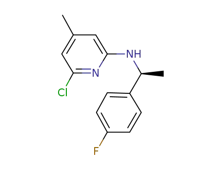 (S)-6-chloro-N-[1-(4-fluorophenyl)ethyl]-4-methyl-2-amine