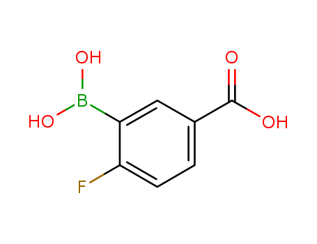Benzoic acid,3-borono-4-fluoro- (9CI)