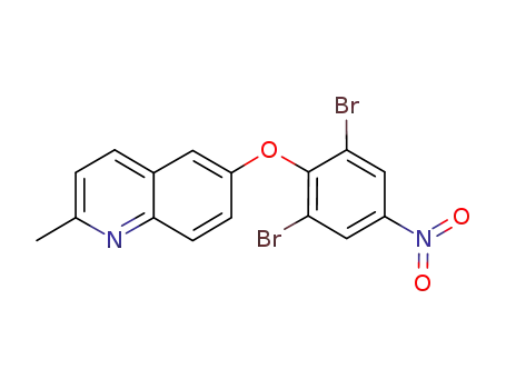 Quinoline, 6-(2,6-dibromo-4-nitrophenoxy)-2-methyl-