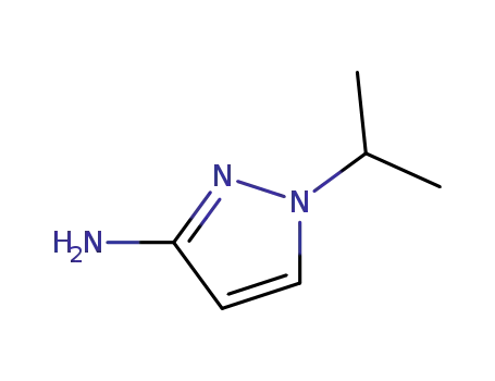 Molecular Structure of 857267-04-0 (1-isopropyl-1H-pyrazol-3-amine)