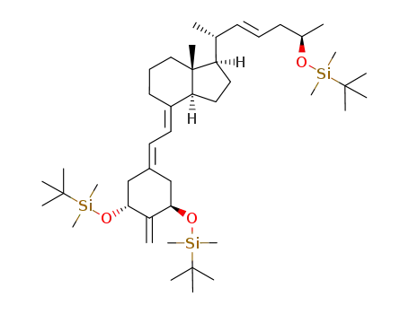 (20R,25R)-1α-[(tert-butyldimethylsilyl)oxy]-2-methylene-25-[(tert-butyldimethyl-silyl)oxy]-19,26-dinor-22-(E)-ene-vitamin D3 tert-butyldimethylsilyl ether