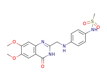 2-[(4-methanesulfonylamidophenylamino)methyl]-6,7-dimethoxyquinazolin-4(3H)-one