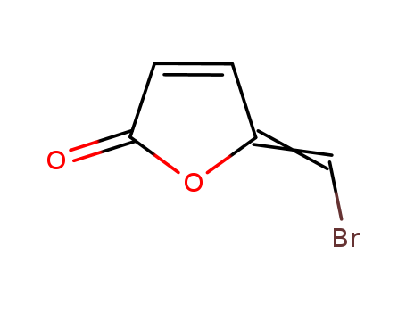 Molecular Structure of 199744-38-2 (2(5H)-Furanone, 5-(bromomethylene)-)