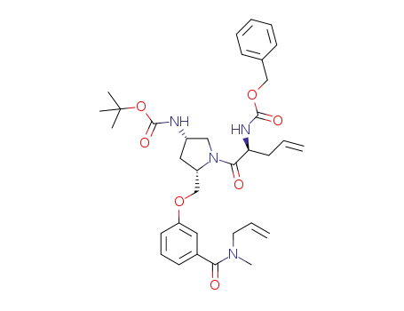 C<sub>34</sub>H<sub>44</sub>N<sub>4</sub>O<sub>7</sub>