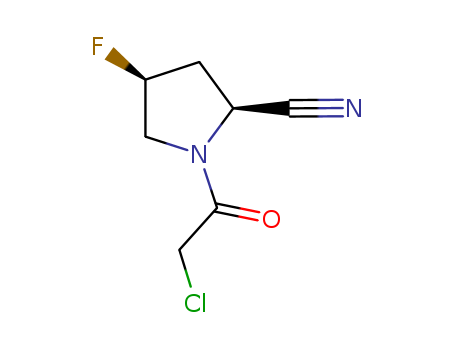(2S,4S)-1-(2-Chloroacetyl)-4-fluoropyrrolidine-2-carbonitrile