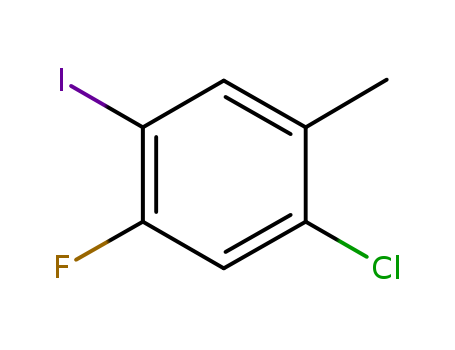 1-Chloro-5-fluoro-4-iodo-2-methylbenzene(1126424-32-5)