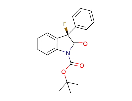 (R)-tert-butyl 3-fluoro-2-oxo-3-phenylindoline-1-carboxylate