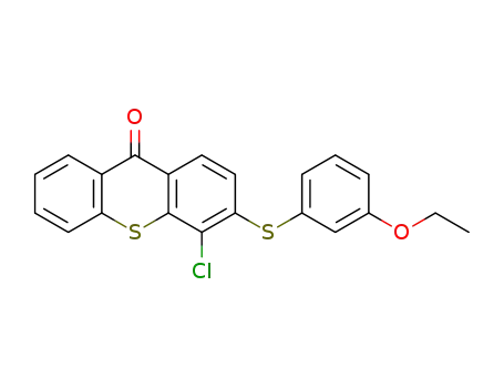 4-chloro-3-(3-ethoxylphenylthio)-9H-thioxanthen-9-one