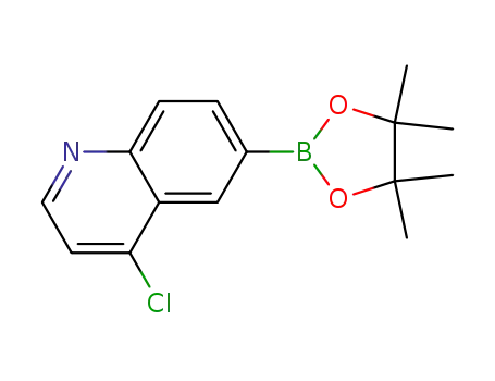 4-Chloro-6-(4,4,5,5-tetramethyl-1,3,2-dioxaborolan-2-yl)quinoline