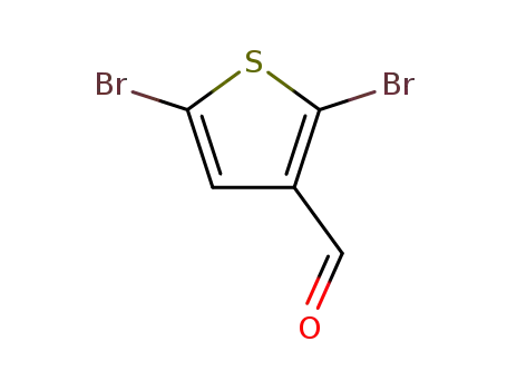 Molecular Structure of 1193-69-7 (2,5-Dibromothiophene-3-carbaldehyde)