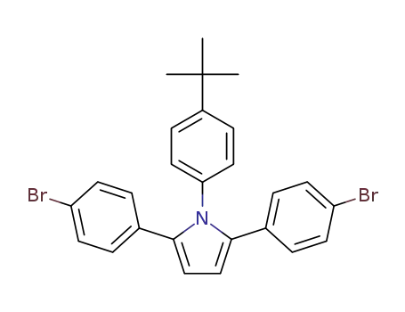 2,5-bis(4-bromophenyl)-1-(4-tert-butylphenyl)-1H-pyrrole