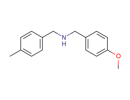 Molecular Structure of 197728-27-1 ((4-METHOXY-BENZYL)-(4-METHYL-BENZYL)-AMINE)