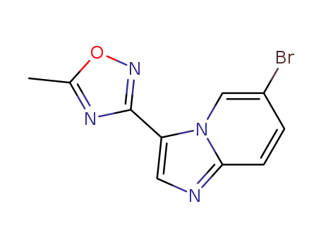 3-(6-bromoimidazo[1,2-a]pyridin-3-yl)-5-methyl-1,2,4-oxadiazole