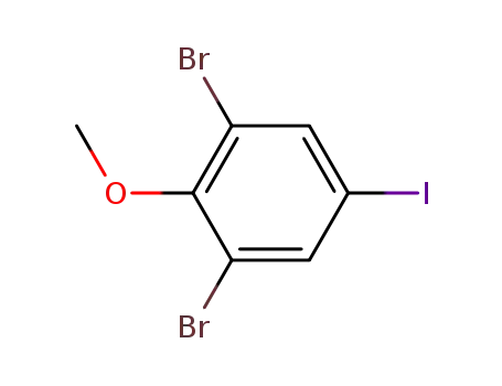 2,6-dibromo-4-iodoanisole