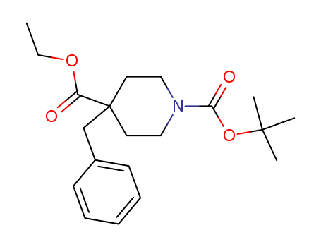 1,4-Piperidinedicarboxylic acid, 4-(phenylmethyl)-, 1-(1,1-dimethylethyl)  4-ethyl ester