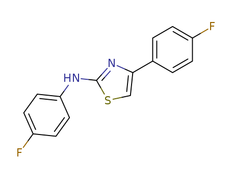 2-Thiazolamine, N,4-bis(4-fluorophenyl)-