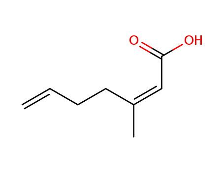 (Z)-3-methylhepta-2,6-dienoic acid