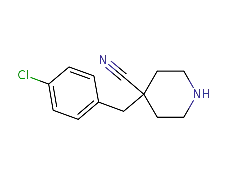 4-(4-chlorobenzyl)piperidine-4-carbonitrile