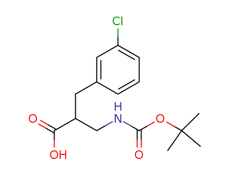 2-N-Boc-2-aminomethyl-3-(3-chloro-phenyl)-propionicacid