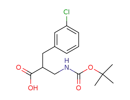 2-N-BOC-2-AMINOMETHYL-3-(3-CHLORO-PHENYL)-PROPIONIC ACID