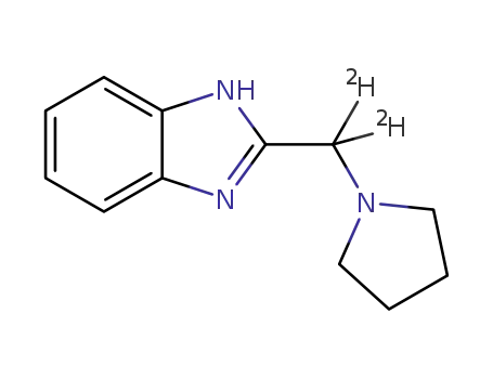 2-(pyrrolidin-1-yl-D<sub>2</sub>-methyl)-1H-benzo[d]imidazole