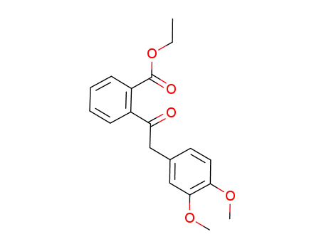 ethyl 2-(2-(3,4-dimethoxyphenyl)acetyl)benzoate