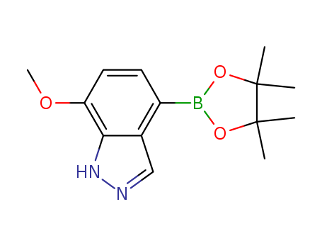 1H-Indazole, 7-methoxy-4-(4,4,5,5-tetramethyl-1,3,2-dioxaborolan-2-yl)-