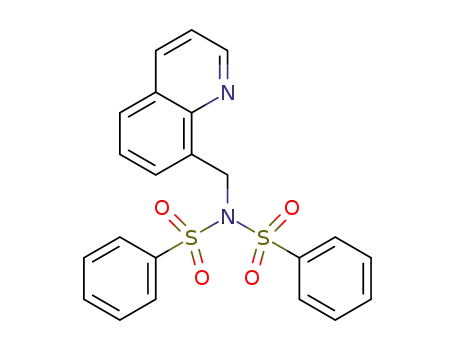 N-(phenylsulfonyl)-N-(quinolin-8-ylmethyl)benzenesulfonamide