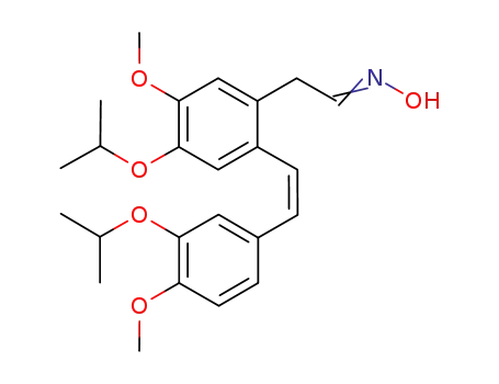 2-(2-(3-isopropoxy-4-methoxystyryl)-4-isopropoxy-5-methoxyphenyl)ethoxime