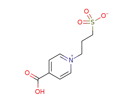 Molecular Structure of 1151655-30-9 (3-(4-carboxypyridinium-1-yl)propane-1-sulfonate)