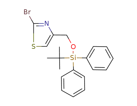 2-bromo-4-((tert-butyldiphenylsilyloxy)methyl)thiazole