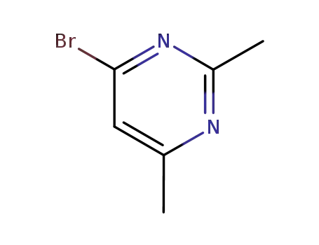 Molecular Structure of 354574-56-4 (4-BROMO-2,6-DIMETHYLPYRIMIDINE)