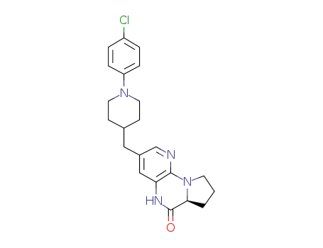 (S)-3-((1-(4-chlorophenyl)piperidin-4-yl)methyl)-6a,7,8,9-tetrahydropyrido[3,2-e]pyrrolo[1,2-a]pyrazin-6(5H)-one