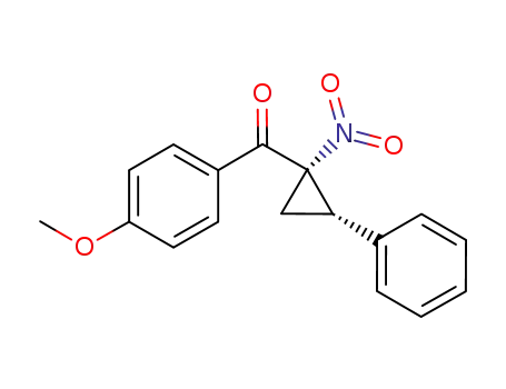 (4-methoxyphenyl)((1S,2S)-(Z)-1-nitro-2-phenylcyclopropyl)methanone