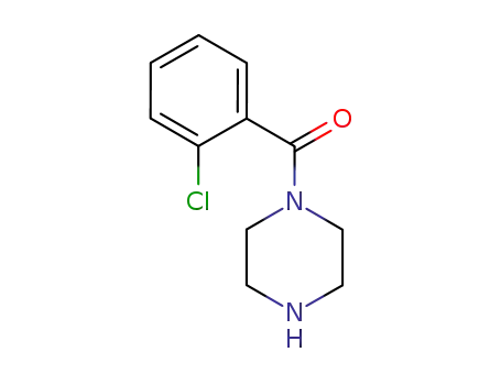 Molecular Structure of 13754-45-5 (1-(2-CHLORO-BENZOYL)-PIPERAZINE)