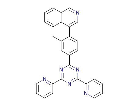 2-[3-methyl-4-(isoquinoline-4-yl)phenyl]-4,6-di-2-pyridinyl(1,3,5)triazine